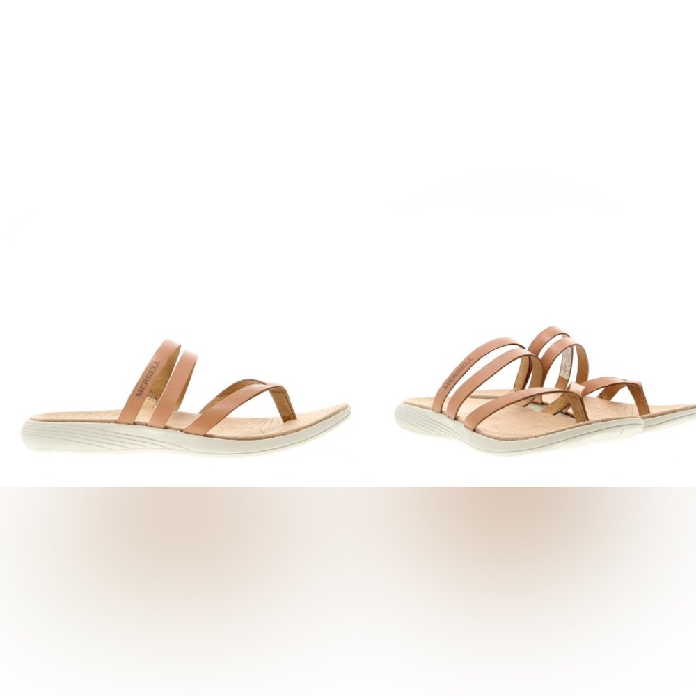 Merrell Women’s Duskair Seaway Post straps Sandal‎ in Natural Tan size 8 - Picture 10 of 12